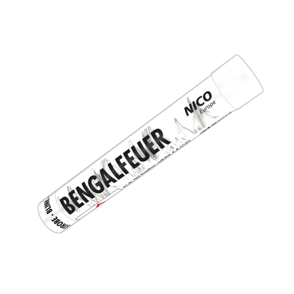 Bengalfeuer "Weiß-Blinker"
