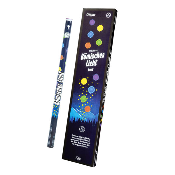 Römische Lichter "bunt"